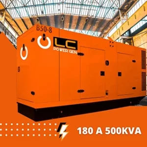 Gerador de energia 180a 500kva
